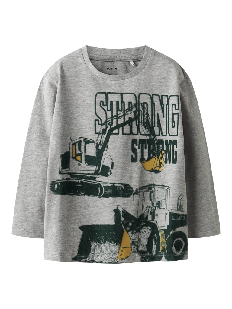 Name it Boys Digger Themed  2-Piece Set - Grey