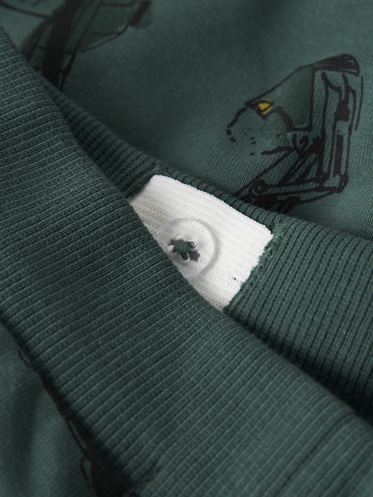 Name it Boys Digger Themed  2-Piece Set - Grey