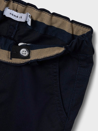 Name it Boys Cotton Twill Pants - Navy
