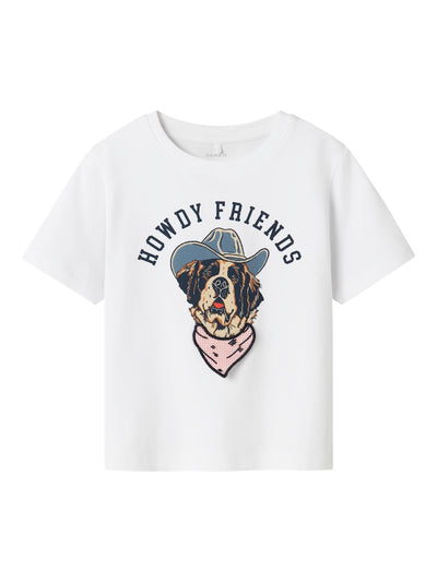 Name it Mini Boys 3D Cowboy Print T-Shirt