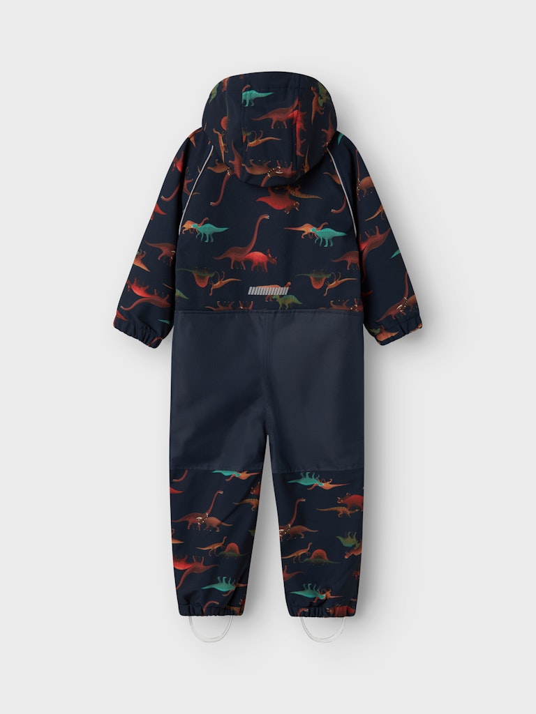 Name it Boys ALL-IN-ONE Outdoor Winter Rain Suit - Navy Dinosaur