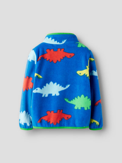 Name it Toddler Boy Dinosaur Fleece Zip-Up Cardigan