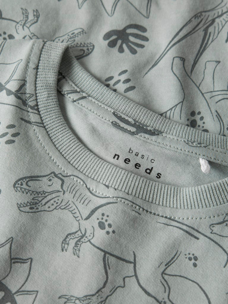 Name it Mini Boys Graphic Print T-Shirt - DInosaur