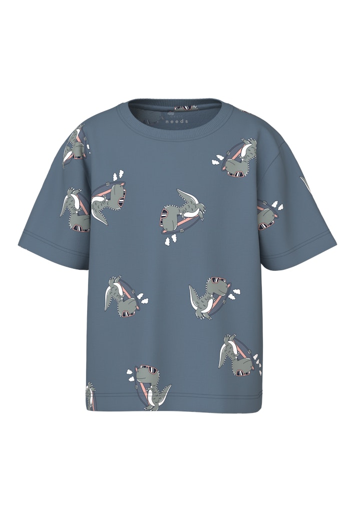 Name it Mini Boys Graphic Print T-Shirt - DInosaur