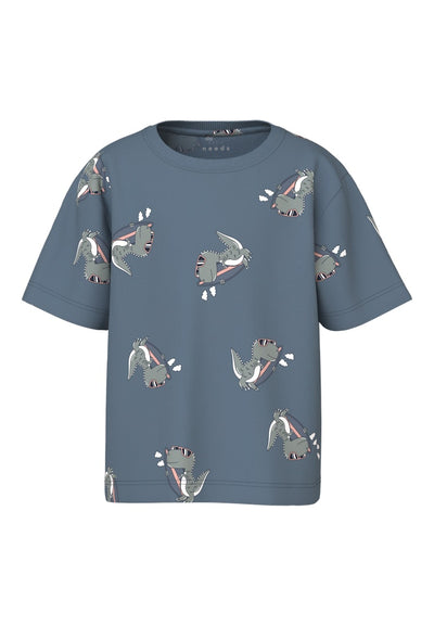 Name it Mini Boys Graphic Print T-Shirt - DInosaur