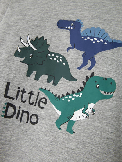 Name it Mini Boys Dinosaur Print Long Sleeved Top