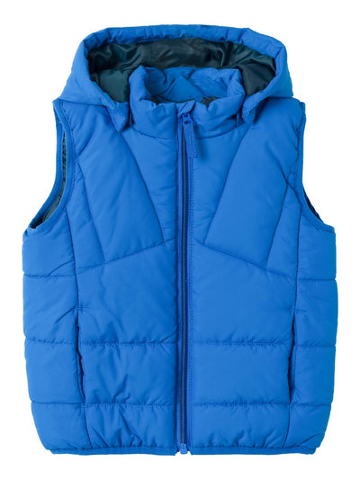 Name it Toddler Boys lightly Padded Gilet With Hood