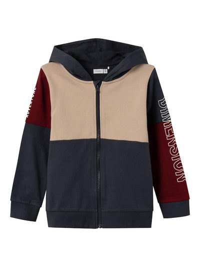 Name It Boys Zip-Through Hoodie Sweatshirt