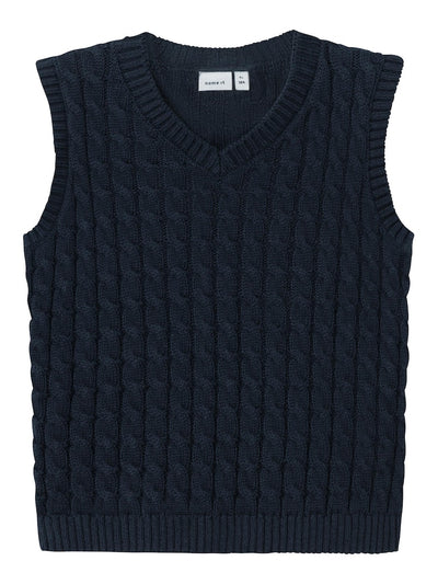 Name it Boys Knitted Sleeveless Pullover