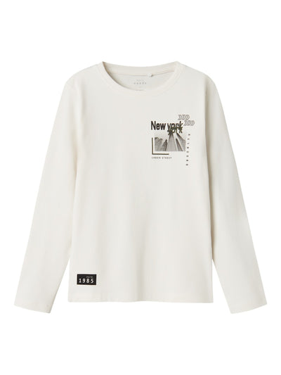 Name it Boys Long Sleeved Graphic Print Top
