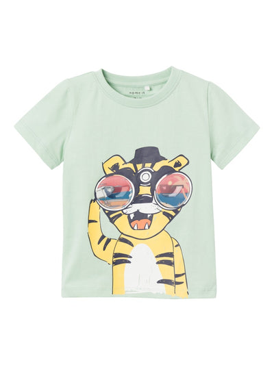 Name it Mini Boys Animal Print T-Shirt