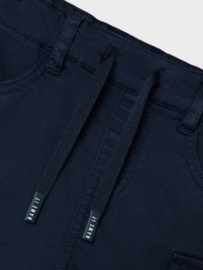 Name it Mini Boys Cargo Shorts - Navy