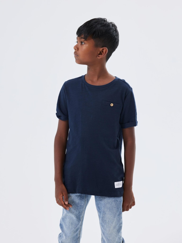 Name it Boys Navy Short Sleeved Top