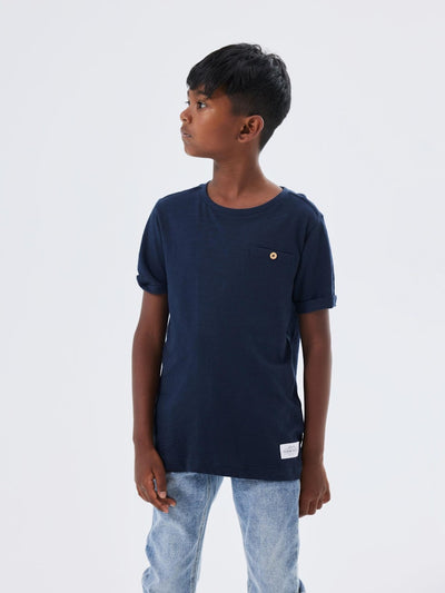 Name it Boys Navy Short Sleeved Top