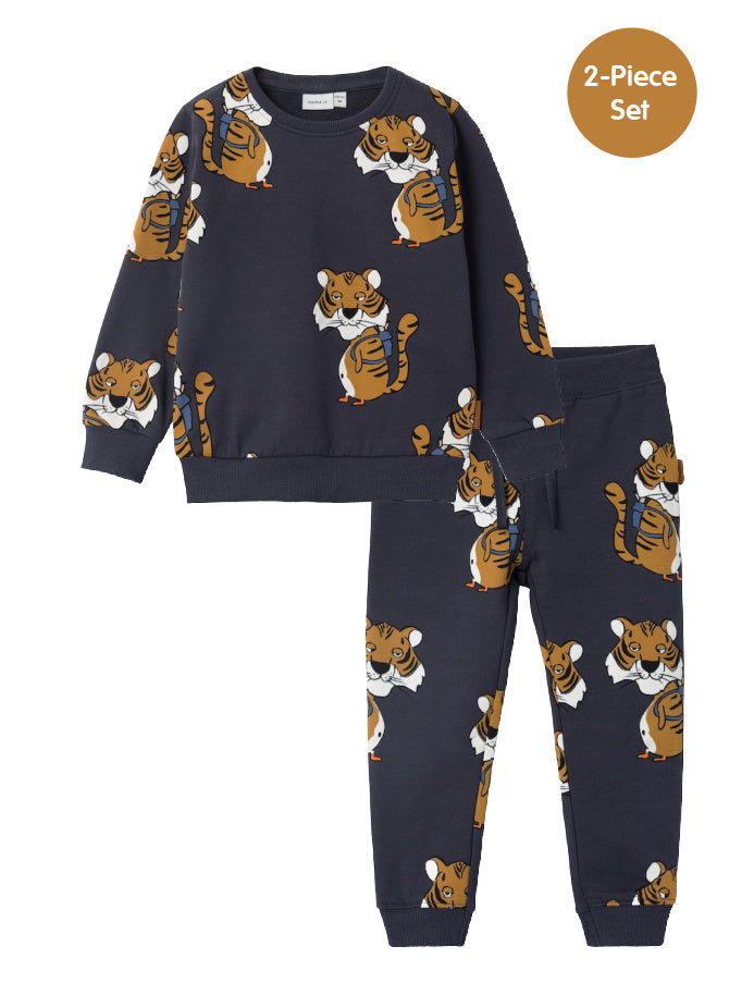 Name it Boys 2-Piece Tiger Sweat Set