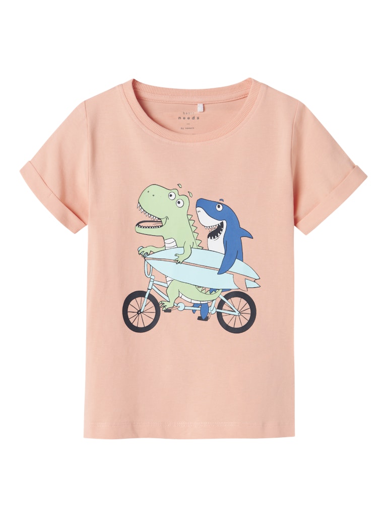 Name it Mini Boys Graphic Print T-Shirt - Sharks
