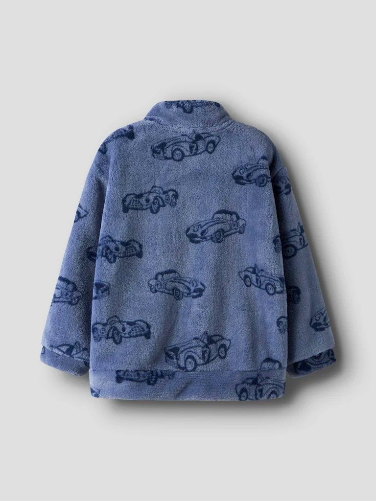 Name it Mini Boy Classic Cars Zip-Up Fleece Cardigan
