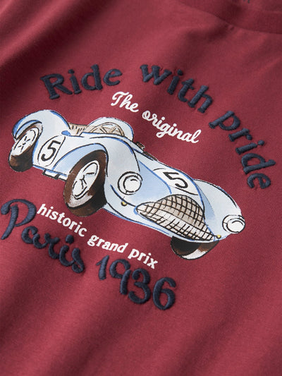 Name It Boys Race Car Print Long Sleeved Top