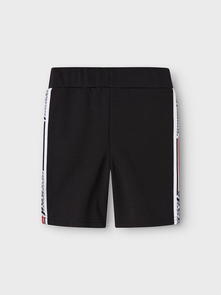 Name It Boys Black Sporty Shorts