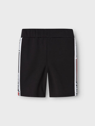 Name It Boys Black Sporty Shorts