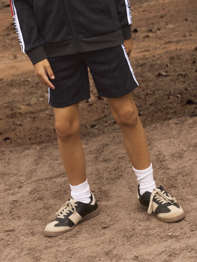 Name It Boys Black Sporty Shorts
