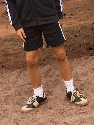 Name It Boys Black Sporty Shorts