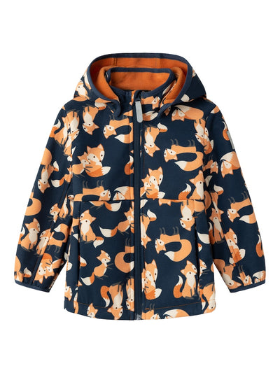 Name it Boys Waterproof Jacket - Fox