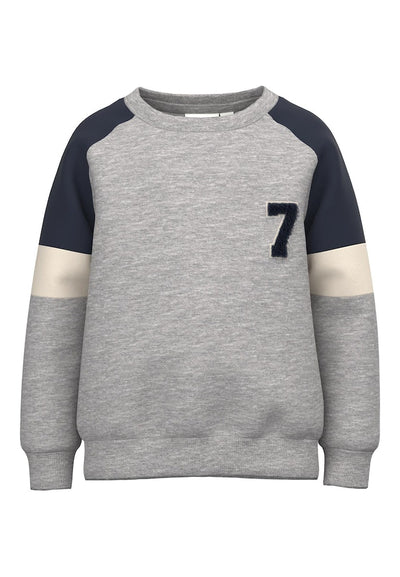 Name it Boys Round Neck Sporty Sweatshirt