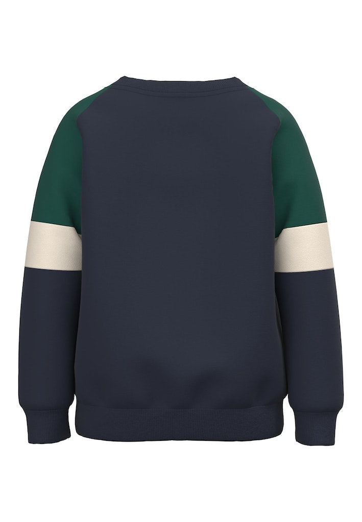 Name it Boys Round Neck Sporty Sweatshirt