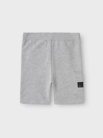 Name It Boys Long Sweat Shorts - Blue & Grey