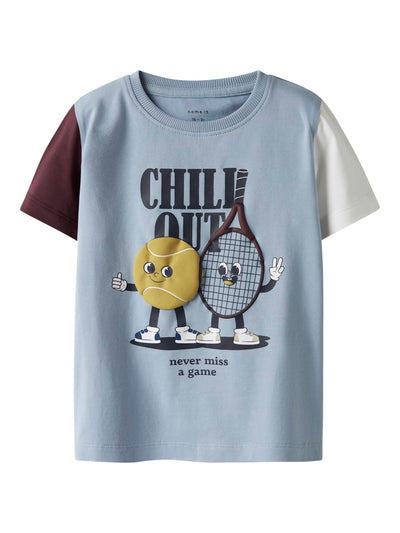 Name it Mini Boys 3D Sports Motif T-shirt