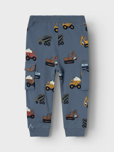 Name it Mini Boys Cargo Sweatpants - Tractor