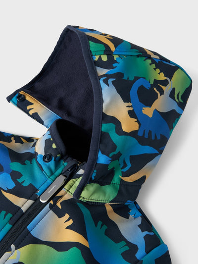 Name it Boys Waterproof Winter Jacket - Dinosaur