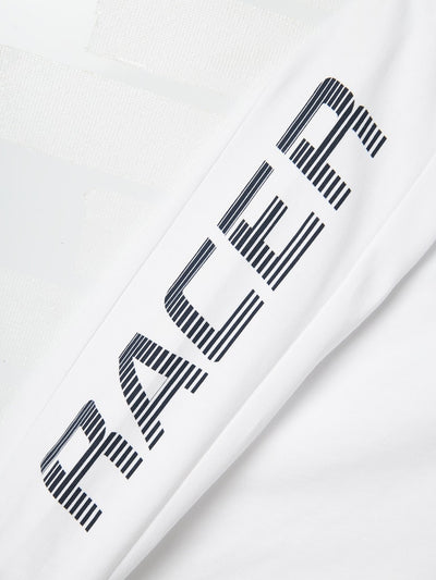 Name it Boys White Hoodie Zip-Up Sweatshirt