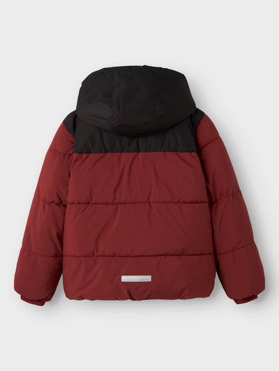 Name it Boys Winter Puffer Jacket - Spiced Apple