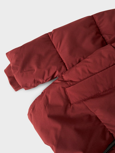 Name it Boys Winter Puffer Jacket - Spiced Apple