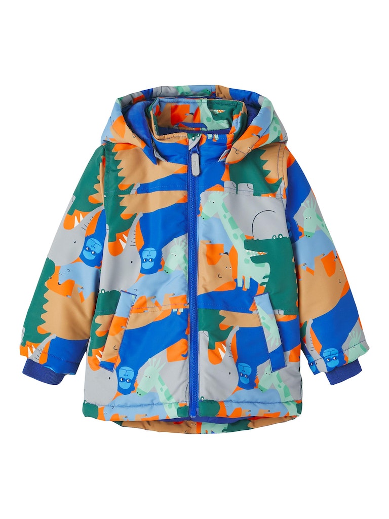 Name it Mini Boy Padded Winter Jacket - Jungle