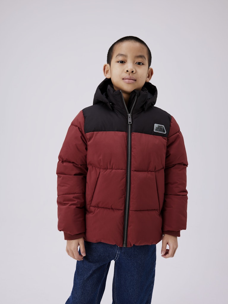 Name it Boys Winter Puffer Jacket - Spiced Apple