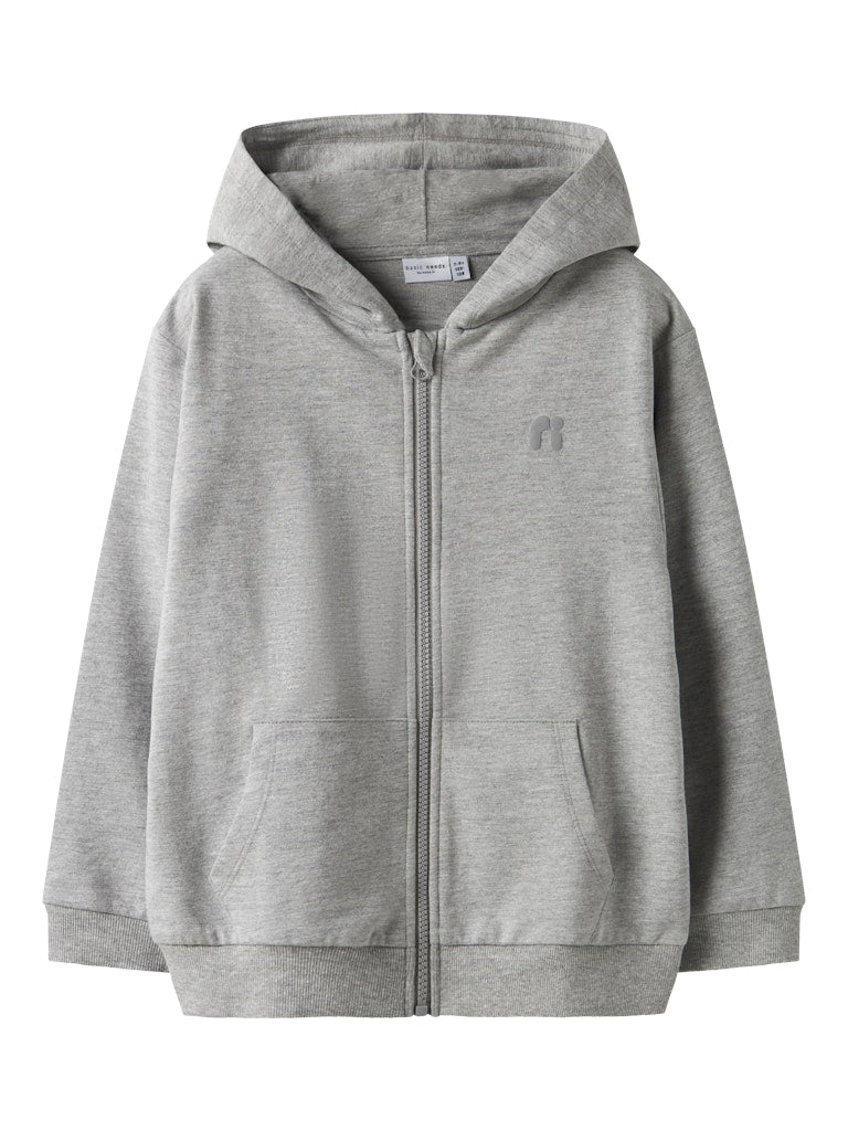 Name It Boys' Logo Zip-Up Hoodie