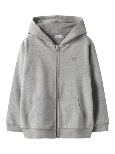 Name It Boys' Logo Zip-Up Hoodie