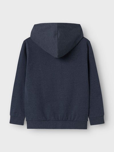 Name It Boys' Logo Zip-Up Hoodie