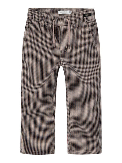 Name it Boys Checked Twill Pants