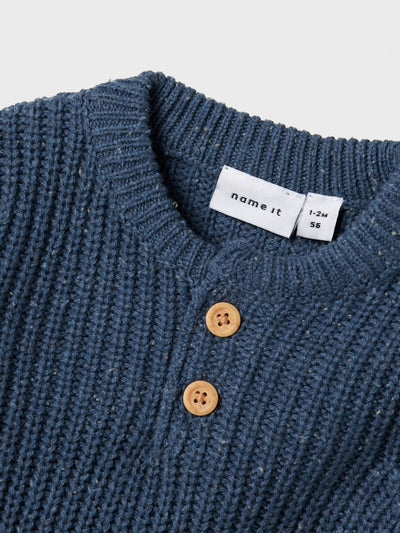 Name It Baby Boy Knitted Cotton Jumper