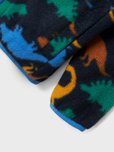 Name it Mini Boy Dinosaur Fleece Zippy