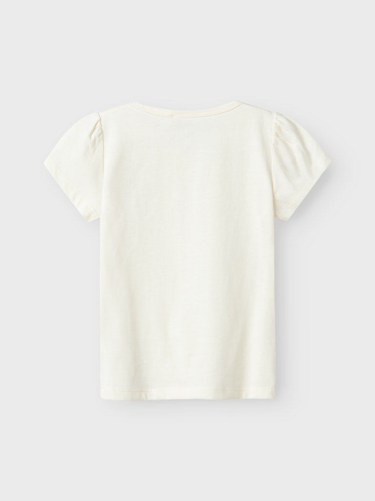 Name It Mini Girl Butterfly Cotton T-Shirt - "Naver Stop Flying"