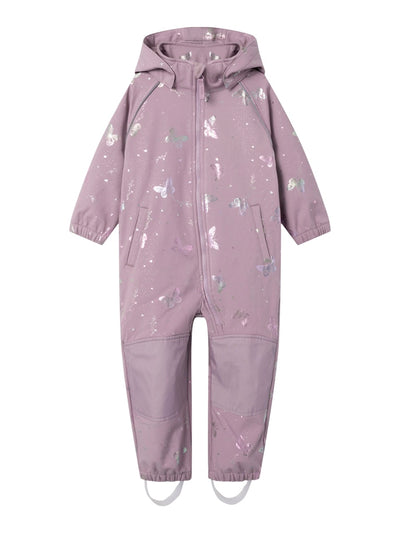 Name it Girls All-IN-ONE Outdoor Winter Rain Suit - Butterfly