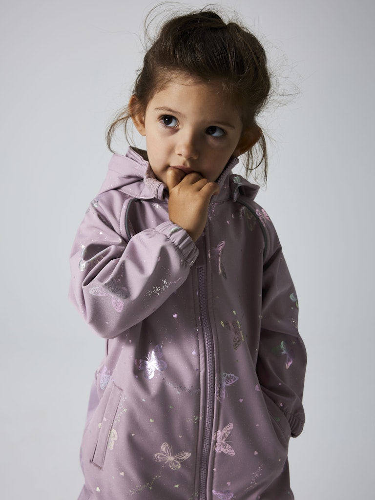 Name it Girls All-IN-ONE Outdoor Winter Rain Suit - Butterfly