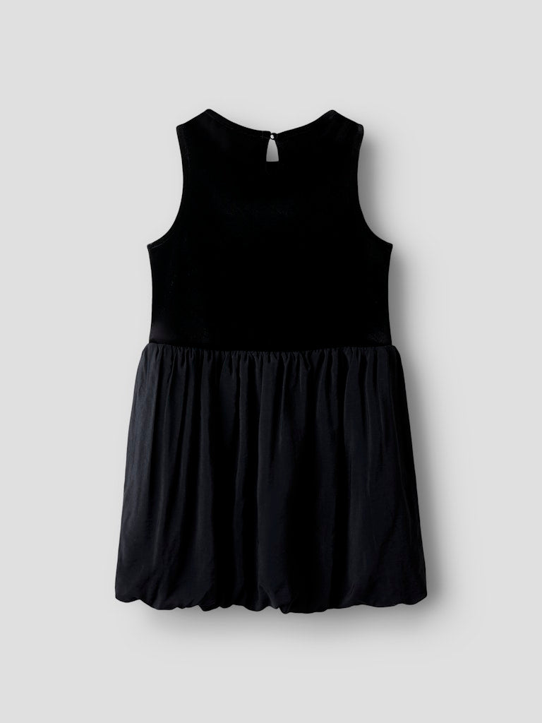 Name It Girls Black Velvet Party Dress