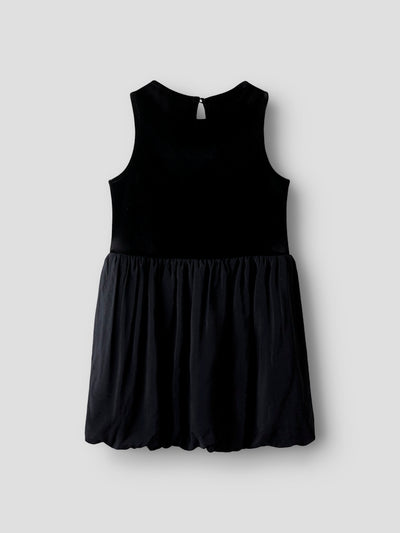 Name It Girls Black Velvet Party Dress