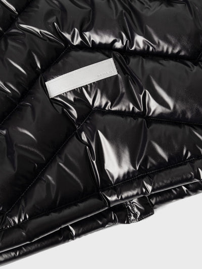 Name it Girls Black Hooded Winter Coat